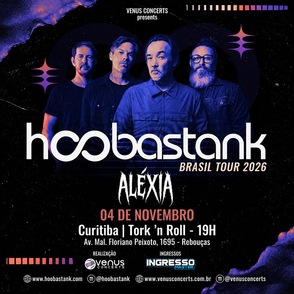 Hoobastank - Brasil Tour 2026 - Curitiba